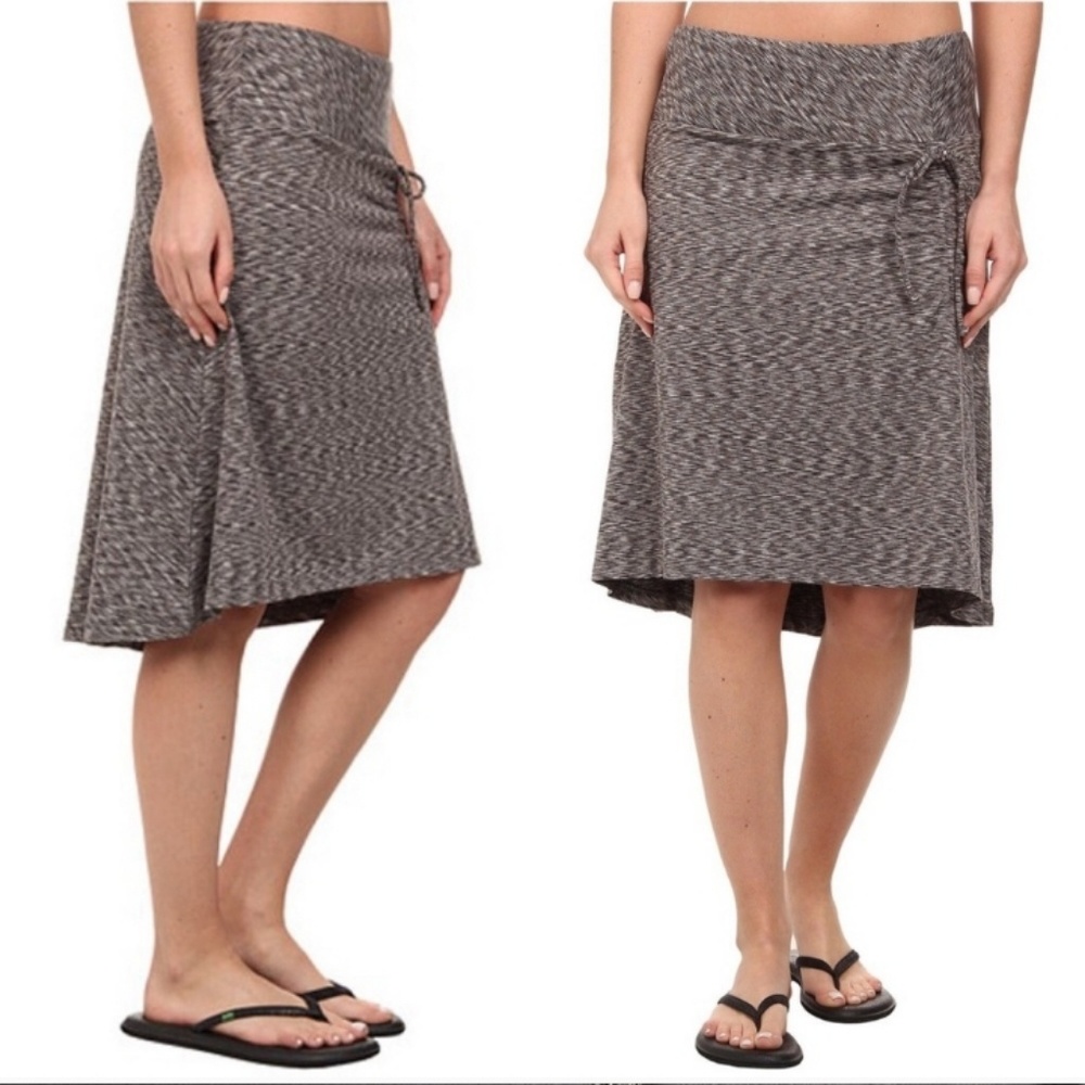 The North Face Cypress Adjustable Hi-Lo Gray Skirt Sz S